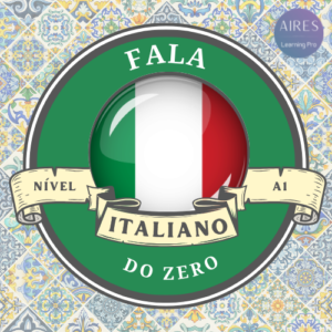 Logo do curso Fala Italiano do Zero A1 – curso de italiano para iniciantes